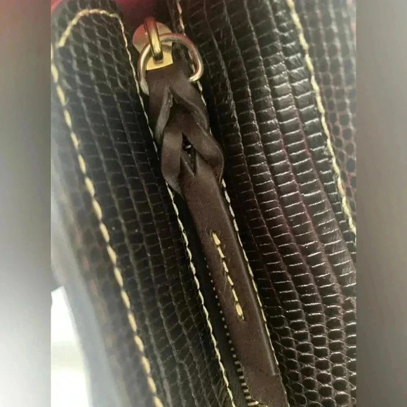 Dooney & Bourke Embossed Lizard Small Lexington - Picture 15 of 16